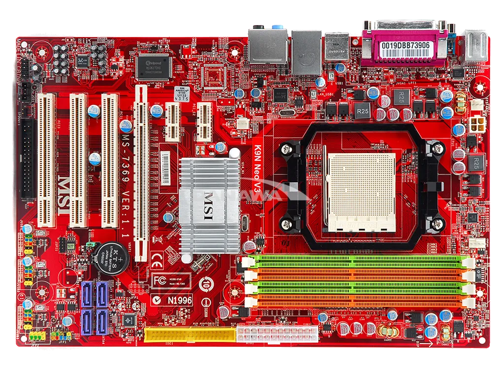 Ремонт материнских плат  MSI K9N Neo-F V3 в Москве