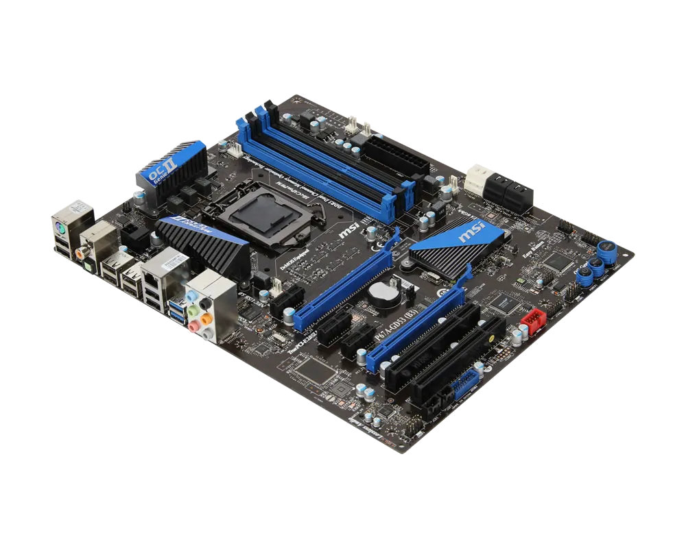 Ремонт материнских плат  MSI P67A-GD53 (B3) в Москве
